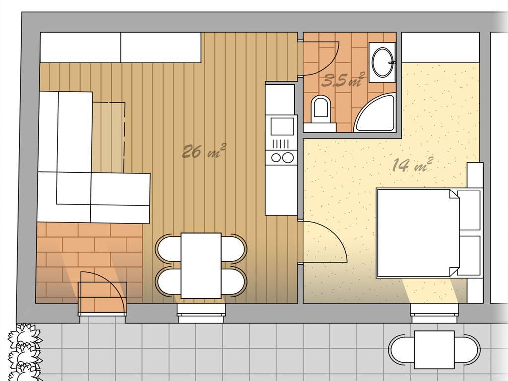 Apartment Pri Nama Bovec Luaran gambar